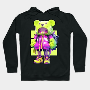 AKBLM - NEO GRAFFITI グラフィティー KUMIKO | HYPER POP ANIME MASCOT Hoodie